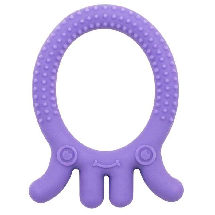 DR BROWNS ANNEAU DE DENTITION FLEXEES FRIENDS PIEUVRE VIOLET 3 MOIS+