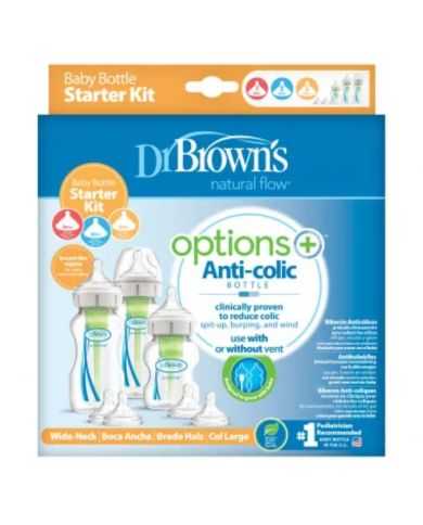 DR BROWNS KIT DE DEMARAGE OPTIONS+ ANTI COLIC