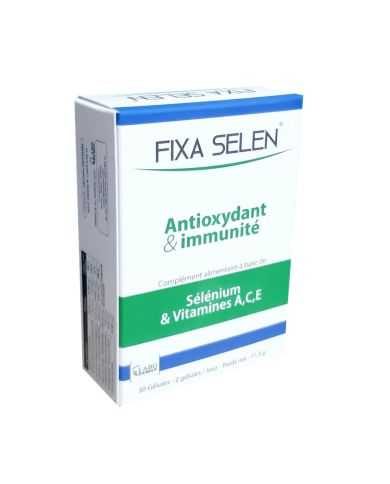 FIXA SELEN ANTIOXYDANT ET IMMUNITE 30 GELULES