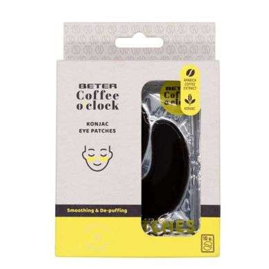 BETER COFFEE O'CLOCK KONJAC PATCHES POUR YEUX 10 UNITES