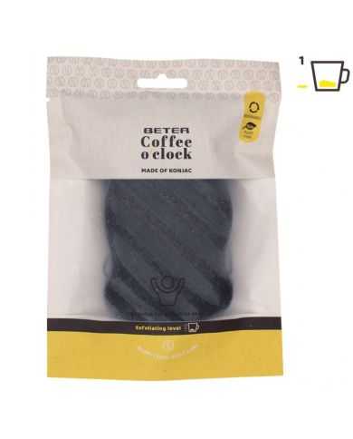 BETER COFFEE O CLOCK EPONGE DE KONJAC POUR LE CORPS EXFOLIANT NIVEAU 1 REF 22047