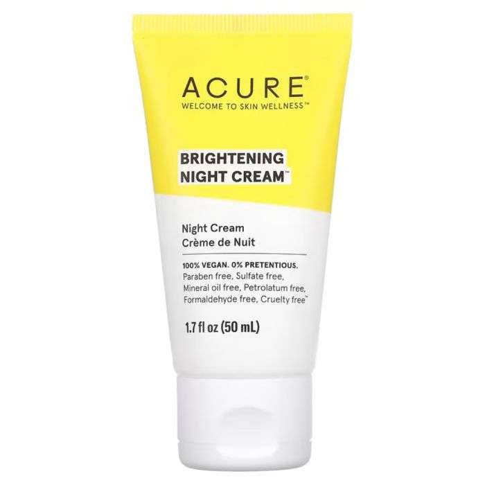 ACURE CREME DE NUIT ECLAT A LA VITAMINE C 50 ML