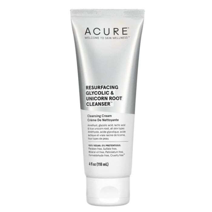 ACURE RESURFACANT A L'ACIDE GLYCOLIQUE CREME NETTOYANTE 118 ML