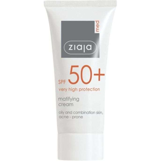 ZIAJA MED CREME MATIFIANTE INVISIBLE SPF 50 +