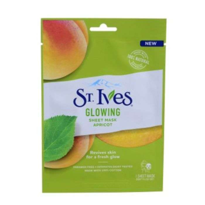 ST IVES MASQUE EN TISSU ECLAT A L'ABRICOT
