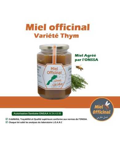 MIEL OFFICINAL MIEL DE THYM 500 G