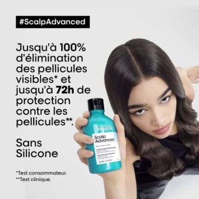 L'OREAL PROFESSIONNEL SCALP ADVANCE SHAMPOOING DERMO CLARIFIANT 300 ML 