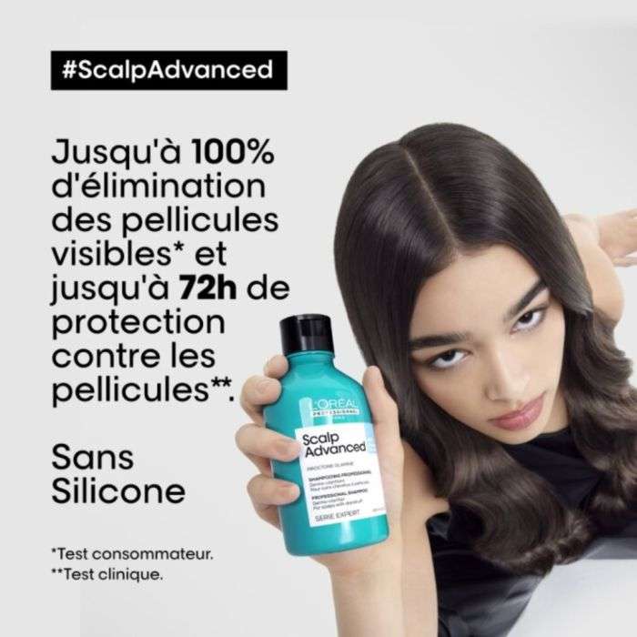 L'OREAL PROFESSIONNEL SCALP ADVANCE SHAMPOOING DERMO CLARIFIANT 300 ML 