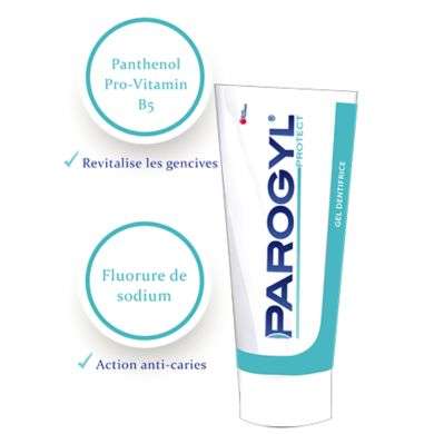PAROGYL PROTECT GEL DENTIFRICE 75 ML