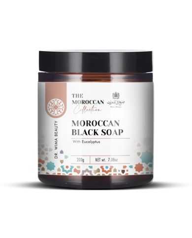 DR WIMA BEAUTY SAVON NOIR MAROCAIN A L'EUCALYPTUS 200 G
