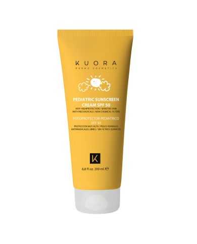KUORA ECRAN SOLAIRE PEDIATRIQUE SPF 50+ SANS FILTRES CHIMIQUES 200 ML