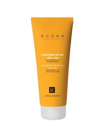 KUORA ECRAN SOLAIRE SPF 50+ UVB+UVA 200ML