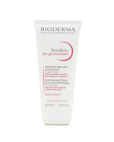 BIODERMA SENSIBIO DS+ GEL MOUSSANT NETTOYANT APAISANT 200 ML VISAGE ET CORPS