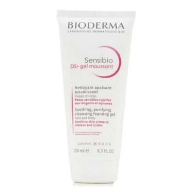 BIODERMA SENSIBIO DS+ GEL MOUSSANT NETTOYANT APAISANT 200ML VISAGE ET CORPS