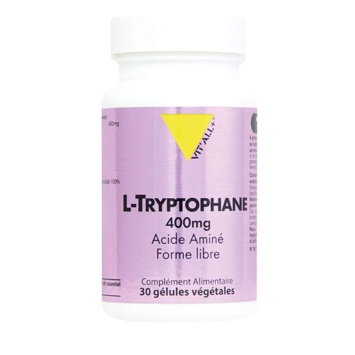 VIT ALL+ L TRYPTOPHANE 400 MG 30 GELULES VEGETALES