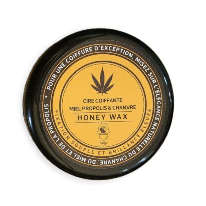 MIELII CIRE COIFFANTE MIEL PROPOLIS ET CHANVRE