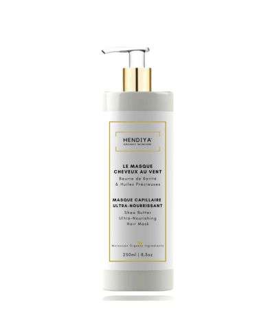 HENDIYA CHEVEUX AU VENT MASQUE CHEVEUX ULTRA NOURRISSANT REVELATEUR D'ECLAT 250 ML