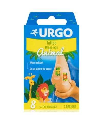 URGO TATTO DRESSINGS ANIMALS 8