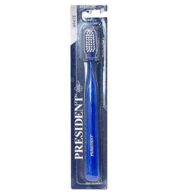 PRESIDENT BROSSE A DENTS MEDIUM WHITE