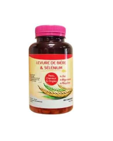 HYDRA PLUS LEVURE DE BIERE &amp; SELENIUM 400 Comprimes 400MG
