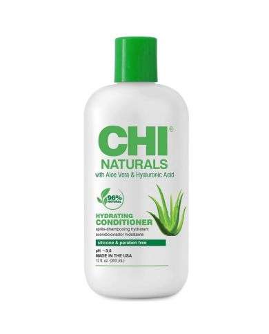 CHI NATURALS ALOE VERA ET HYALURONIQUE ACIDE CONDITIONNER HYDRATANT 355 ML