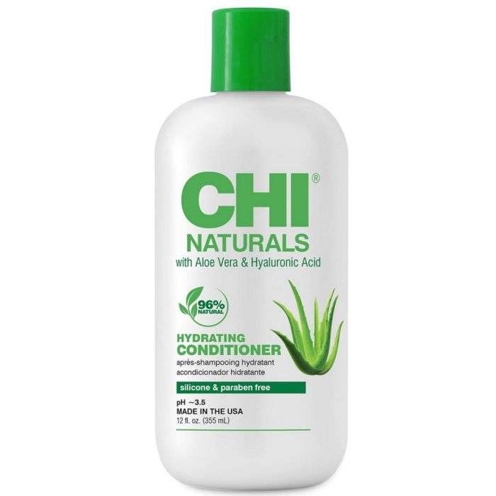 CHI NATURALS ALOE VERA ET HYALURONIQUE ACIDE CONDITIONNER HYDRATANT 355 ML