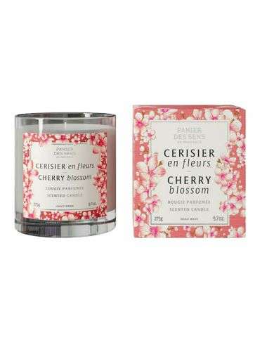PANIER DES SENS BOUGIE PARFUMEE CERISIER EN FLEURS 275 G