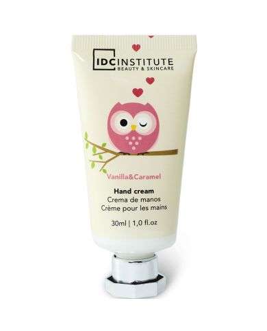 IDC INSTITUTE CREME MAINS VANILLE ET CARAMEL 30 ML