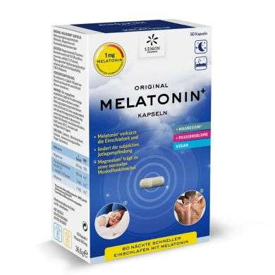 LEMON PHARMA ORIGINAL MELATONINE + 60 gelules