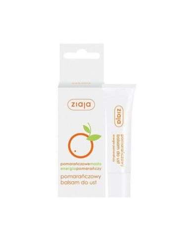 ZIAJA BAUME A LEVRES HYDRATANT AU BEURRE D'ORANGE 10 ML