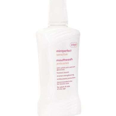 ZIAJA MINTPERFECT SENSIBLE BAIN DE BOUCHE ANTI CARIES 500 ML