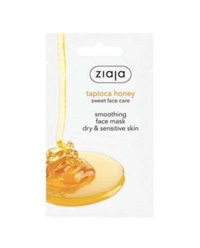 ZIAJA MASQUE AU MIEL DE TAPIOCA POUR PEAUX SECHES A SENSIBLE 7 ML