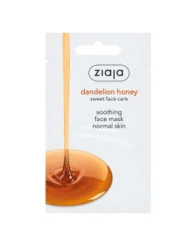 ZIAJA MASQUE AU MIEL DE PISSENLIT POUR PEAUX NORMALES 7 ML