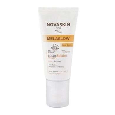 NOVASKIN MELASLOW ECRAN SOLAIRE SPF 50+ TEINTEE 50 ML