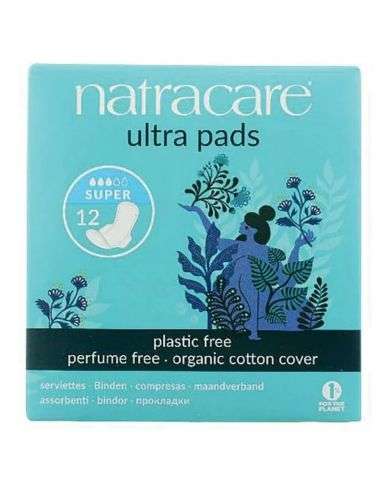 NATRACARE ULTRA PADS SUPER 12