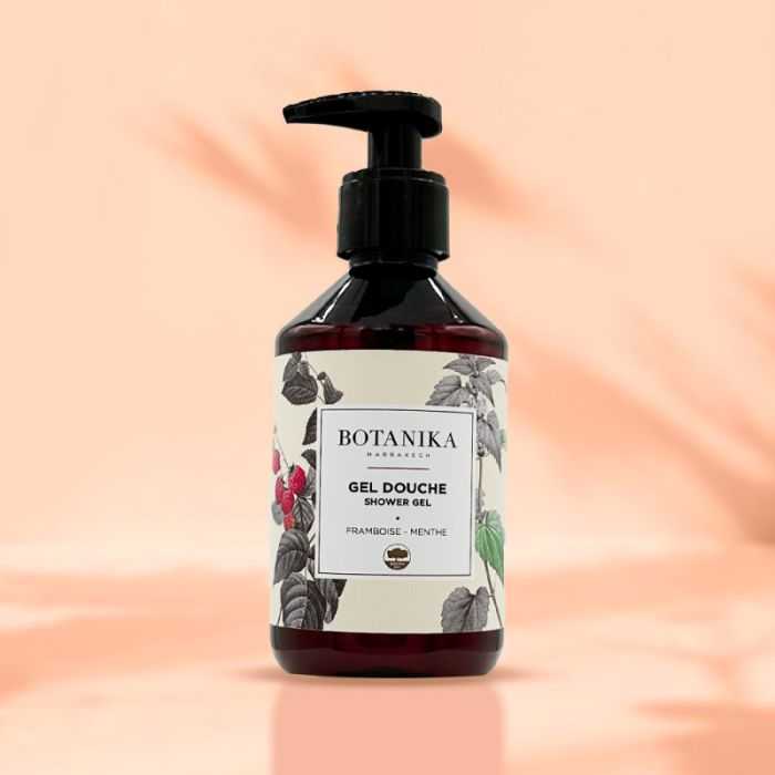 BOTANIKA Gel douche Framboise-Menthe 250 ML