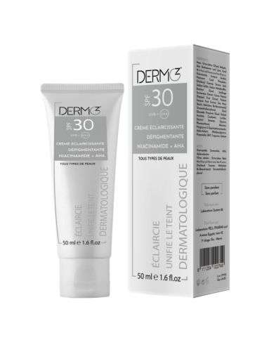 DERMO Z CREME ECLAIRCISSANTE SPF 30 TOUS TYPES DE PEAUX 50 ML