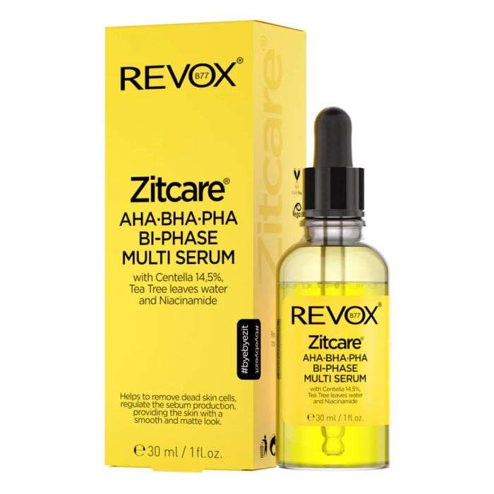 REVOX B77 ZITCARE AHA BHA PHA BIPHASE MULTI SERUM 30 ML