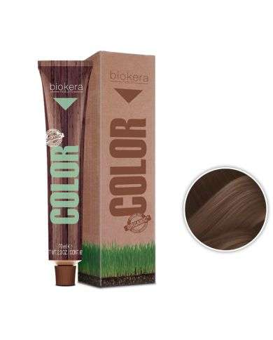 BIOKERA NATURA COLOR N 6.721 BLOND FONCE NACRE + CREME OXIDANT