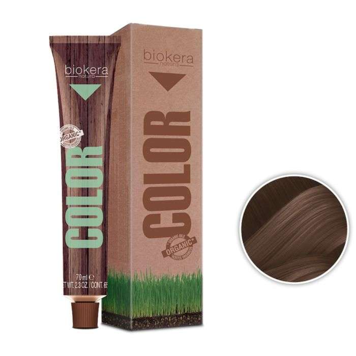 BIOKERA NATURA COLOR N 6.721 BLOND FONCE NACRE + CREME OXIDANT