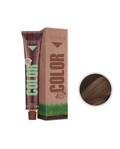 BIOKERA NATURA COLOR N 7.722 MARRON GLACEE + CREME OXYDANT