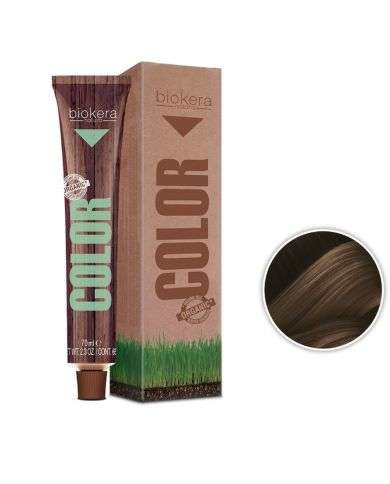BIOKERA NATURA COLOR N 5.70 MARRON CLAIR MARRON NATUREL+ CREME OXIDANT