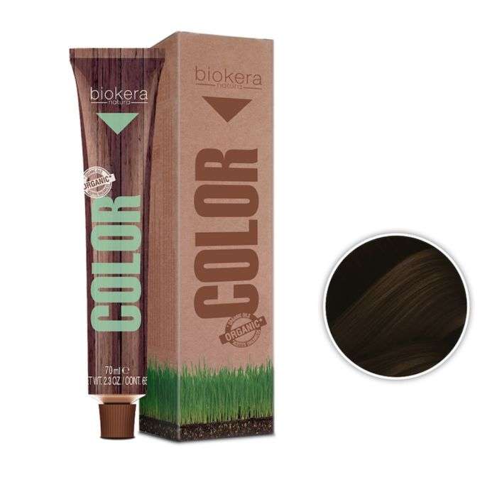 BIOKERA NATURA COLOR N 4 CHATAIGNE + CREME OXIDANT