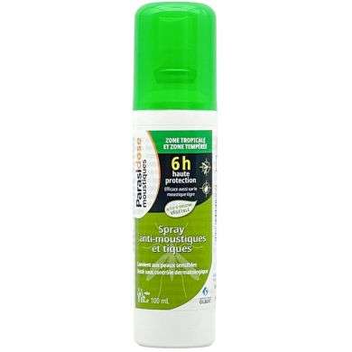 GILBERT PARASIDOSE MOUSTIQUE SPRAY REPULSIF 6H VEGETALE 100 ML