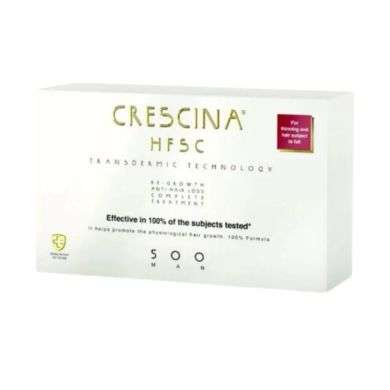 CRESCINA HFSC 500 HOMME REGROWTH TRAITEMENT COMPLET ANTI CHUTE DE CHEVEUX