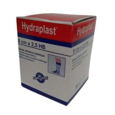HYDRAPLAST BANDEADHESIVE ELASTIQUE 8CM2.5 HB