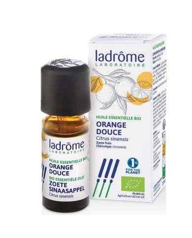 LADROME HUILE ESSENTIELLE BIO ORANGE DOUCE 