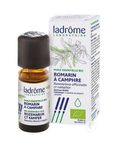 LADROME HUILE ESSENTIELLE BIO ROMARIN A CAMPHRE