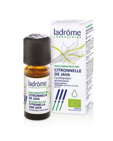 LADROME HUILE ESSENTIELLE BIO CITRONNELLE VAN JAVA
