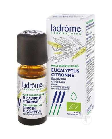 LADROME HUILE ESSENTIELLE BIO EUCALYPTUS CITRONNE